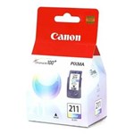 Ficha técnica e caractérísticas do produto Cartucho de Tinta Canon 211 Colorido CL-211