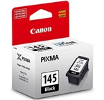 Ficha técnica e caractérísticas do produto Cartucho de Tinta Canon 145 Preto 8ml Original - PG-145