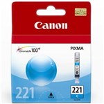Ficha técnica e caractérísticas do produto Cartucho de Tinta Canon Ciano - CLI221