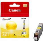Ficha técnica e caractérísticas do produto Cartucho de Tinta Canon Cli-221 Amarelo