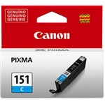 Ficha técnica e caractérísticas do produto Cartucho de Tinta Canon CLI-151 Ciano