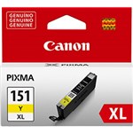 Ficha técnica e caractérísticas do produto Cartucho de Tinta Canon Cli-151xl Amarelo