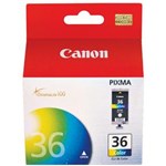 Ficha técnica e caractérísticas do produto Cartucho de Tinta Canon CLI36 Colorido