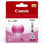 Ficha técnica e caractérísticas do produto Cartucho de Tinta Canon Magenta - CLI221