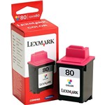 Cartucho de Tinta Colorida 12A1980 - Lexmark