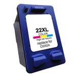 Ficha técnica e caractérísticas do produto Cartucho de Tinta - Compatível Hp 22xl Tricolor