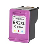 Ficha técnica e caractérísticas do produto Cartucho de Tinta HP 662XL Color 12ml Megaplus Compatível