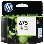Ficha técnica e caractérísticas do produto Cartucho de Tinta HP Officejet 675 Tricolor - CN691AL
