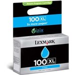 Ficha técnica e caractérísticas do produto Cartucho de Tinta Lexmark 100Xl Ciano 14N1069