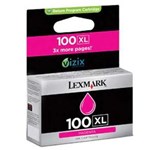 Ficha técnica e caractérísticas do produto Cartucho de Tinta Lexmark 100XL Magenta 14N1070