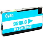 Ficha técnica e caractérísticas do produto Cartucho de Tinta para HP 951XL | 8100 Cyan Compatível