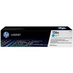 Ficha técnica e caractérísticas do produto Cartucho de Toner HP 126a Ciano - CE311AB