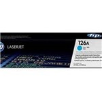 Ficha técnica e caractérísticas do produto Cartucho de Toner Hp Laserjet 126a Ciano - Ce311a