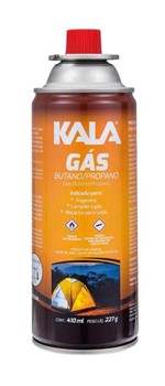 Ficha técnica e caractérísticas do produto Cartucho Gás Butano/propano 227g - Kala