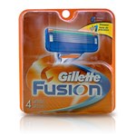 Ficha técnica e caractérísticas do produto Cartucho Gillete Fusion Regular 4 Unidades