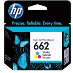 Ficha técnica e caractérísticas do produto Cartucho Impressora Hp Deskjet Ink Advantage 662 Cz104ab Colorido 2ml