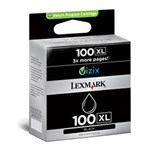 Ficha técnica e caractérísticas do produto Cartucho Lexmark 100XL Preto 14N1068
