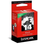 Ficha técnica e caractérísticas do produto Cartucho Lexmark 14 Preto 9,5 Ml 18C2090 - Lexmark