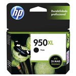 Ficha técnica e caractérísticas do produto Cartucho Original HP 950XL Preto Officejet - 8620 / 8610 / 8100