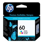 Ficha técnica e caractérísticas do produto Cartucho para Impressora HP 60 Color Ref.:CC643WB