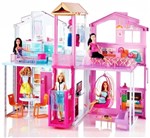 Ficha técnica e caractérísticas do produto Casa Barbie Real Super Casa 3 Andares - Mattel Dly32