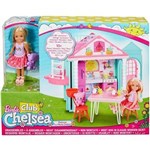 Ficha técnica e caractérísticas do produto Casa Casinha da Boneca Chelsea Irmã da Barbie - Mattel