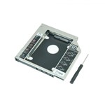 Adaptador Caddy para Segundo HD ou SSD 12.7mm P/ Notebook - Bringit