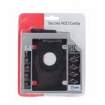 Ficha técnica e caractérísticas do produto Case Adaptador Universal 9.5mm - Segundo HD SSD SATA no Notebook - Caddy