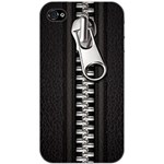 Ficha técnica e caractérísticas do produto Case Apple IPhone 4/4S - Zipper - Custom4U