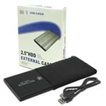 Ficha técnica e caractérísticas do produto Case Gaveta para HD Sata 2.5" Notebook USB 2.0 T2