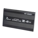 Ficha técnica e caractérísticas do produto Case para HD SATA 2,5pol de Notebook KP-HD001