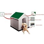 Ficha técnica e caractérísticas do produto Casinha Desmontável para Cães Dog House - Keter