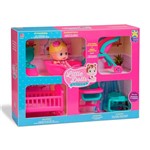Ficha técnica e caractérísticas do produto Casinha Little Dolls - 1 Boneca + 6 Acessórios - Divertoys - Diver Toys