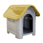 Ficha técnica e caractérísticas do produto Casinha Plástica Para Cachorro Dog Home Número 3 Amarelo