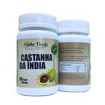 Ficha técnica e caractérísticas do produto Castanha da Índia 60 cápsulas 500 mg Ninho Verde