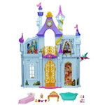 Ficha técnica e caractérísticas do produto Castelo Casa Palácio Real Gigante com Acessórios e Móveis Princesas Disney - Possui Mais de 90 Centímetros de Altura - Compatível com Boneca Barbie - Hasbro