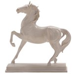 Ficha técnica e caractérísticas do produto Cavalo Decorativo BTC Resina - Branco