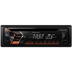 Ficha técnica e caractérísticas do produto CD Player Automotivo Pioneer DEH-S1080UB com Rádio FM,Reprodução MP3 e Entrada USB