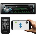 Ficha técnica e caractérísticas do produto CD Player Automotivo Pioneer DEH-X50BR 1 Din Bluetooth USB AUX RCA MP3 Android IOS Spotify Mixtrax