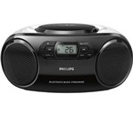 Ficha técnica e caractérísticas do produto CD Player Philips AZ330TX/78 com MP3, Bluetooth, Entrada USB, Entrada de Áudio e Rádio FM – 4 W