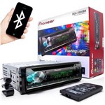 Ficha técnica e caractérísticas do produto CD Player Pioneer DEH-X500BR Flashing Light Mixtrax USB AUX RDS Entrada para Controle de Volante Bluetooth Som Automotivo