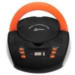 Ficha técnica e caractérísticas do produto CD Player Portátil Lenoxx BD125PL com MP3, Entrada USB, Entrada Auxiliar e Rádio AM/FM – 3,5 W