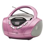 Ficha técnica e caractérísticas do produto CD Player Portátil Mondial BX-04 com Entrada Auxiliar de Áudio e Rádio AM/FM – 3,4 W