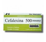 Ficha técnica e caractérísticas do produto Cefalexina 500 Mg Antibiótico Unimedical 10 Comprimidos