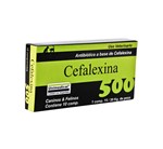 Ficha técnica e caractérísticas do produto Cefalexina 500mg 10 Comp. Antibiótico Unimedical