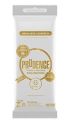 Ficha técnica e caractérísticas do produto Celebration Preservativo 6 Unidades Prudence