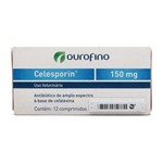 Ficha técnica e caractérísticas do produto Celesporin 150MG - 12/Comprimidos - Ouro Fino