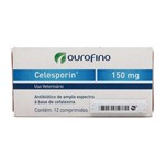 Ficha técnica e caractérísticas do produto Celesporin 150MG - 12/Comprimidos - Ourofino