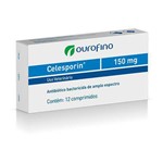 Ficha técnica e caractérísticas do produto Celesporin 150mg C/ 12 Comprimidos - Ourofino