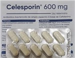 Ficha técnica e caractérísticas do produto Celesporin 600 Mg Ourofino - Blíster com 10 Comprimidos